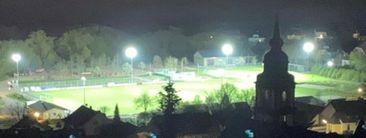 Sportanlage komplett beleuchtet